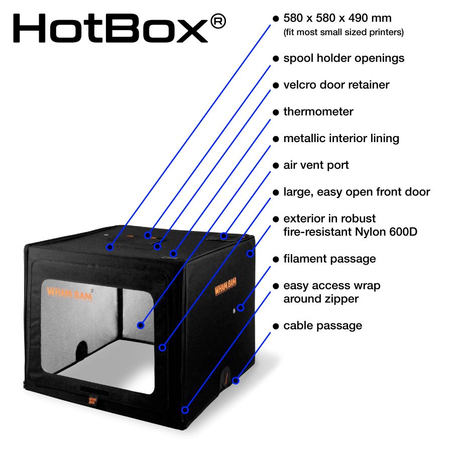 HotBox® - Caisson de température (imp. 3D filaire)