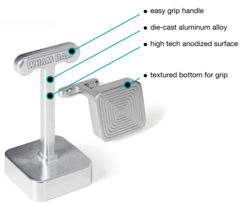 WHAM BAM ULTIM8™ VAT : outil aluminium pour nettoyage de films