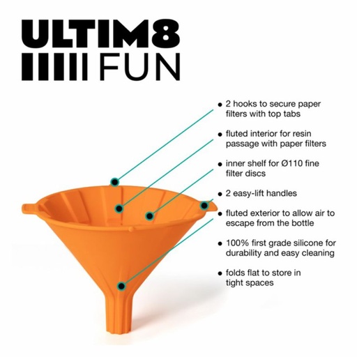 [ULT_FUN] ULTIM8™ FUN : entonnoir spécial résine